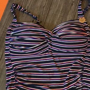 Nip tuck tankini suit